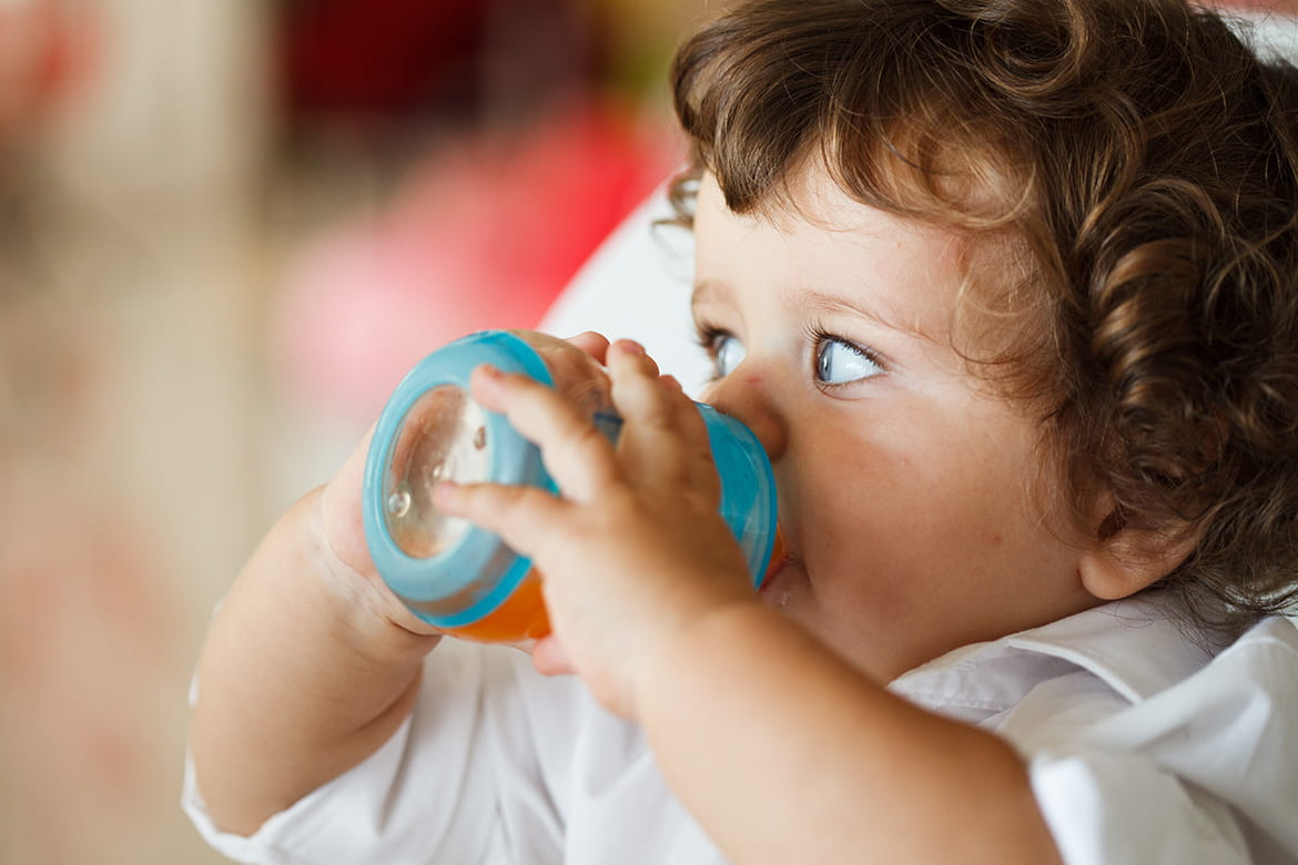 How To Transition a Toddler From Bottle To Cup